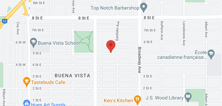 map of 429A 5th ST E